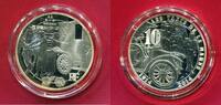 Frankreich 10 Euro Silbermünze 2014 100 Jahre Beginn des 1. Weltkriegs - Mobilmachung proof in capsule, certificate, orig. packaging