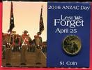 Australien 1 Dollar ANZAC Day - Lest we Forget -