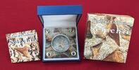 Burkina Faso 1000 Francs CFA Silbermünze World of Evolution - Selachii - mit fossilem Haifisch Zahn - Shark -