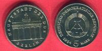 DDR GDR Eastern Germany DDR 5 Mark Cu/Ni Brandenburger Tor in Berlin -