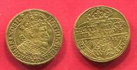 Breslau Römisch Deutsches Reich Dukat 1617 Matthias (1608)-1612-1619 Breslau Krönung Erzherzog Ferdinands zum Böhmen König AU