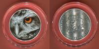 Republik Kongo Republic of Congo 2000 Francs CFA Nature`s Eyes Bubo Bubo Uhu -