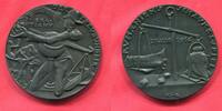 Deutschland Kaiserreich Eisen Gußmedaille 1916 Karl Goetz Auf den Kriegseintritt Rumäniens Bratianu gußfrisch, übl. min. Gußfehler