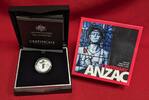 Australien 1 Dollar Silbermünze - Silver Proof Coin The ANZAC Spirit 100th Anniversary Coin Series - I. Weltkrieg 1915-2015 -