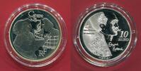 Frankreich 10 Euro Silbermünze 2012 Cyrano de Bergerac proof in capsule w. certificate, orig. packaging