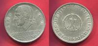Weimarer Republik Deutsches Reich 5 Mark Silber 200. Geburtstag von Lessing -