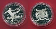 Benin 1000 Francs CFA Silbermünze Fußball-Weltmeisterschaft 1994 -