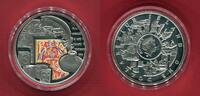 Niue 1 Dollar Silbermünze mit Farbauflage Schreiben - Die Großen Errungschaften der Menschheit -