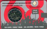 Belgien 2 Euro Gedenkmünze 50 Jahre Studentenrevolte 1968 - 2018 -
