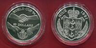 Niue 10 Dollars Silbermünze FIFA Fußball-Weltmeisterschaft 1994 -
