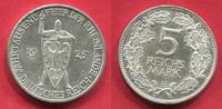 Weimarer Republik Deutsches Reich 5 Mark Weimarer Republik Silber Rheinlandfeier, 1000 Jahrfeier -