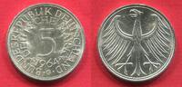 Deutschland, BRD 5 Mark Kursmünze 1964 G Silberadler unc min contact marks