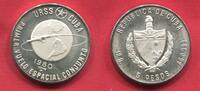Cuba Kuba 5 Pesos First Soviet-Cuban Joint Space Flight Erster gemeinsamer Weltraumflug -