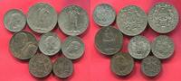Vatikan Vatican Lot 5 Centesimi bis 10 Lire 8 Münzen Papst Pius XI. -