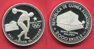 Equatorial Guinea 2000 Ekuele Olympische Spiele Moskau Moscow -