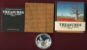 1 Dollar Silbermünze 2014 Serie Treasures of the World - Australien Gold (1 oz) proof in capsule w. certificate, orig. packaging