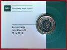 Polen 10 Zloty Silbermünze Heiligsprechung von Papst Johannes Paul II. -