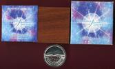 Australien 1 Dollar Silbermünze 2009 Treasures of Australia-Serie - Diamant proof in capsule w. certificate, orig. packaging