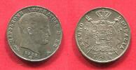 Kingdom of Italy Königreich Italien 1 Lire Lira 1812 V Napoleon I.Venedig Venice RR unc Gun metal toning cleaning retoned
