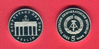 DDR 5 Mark Gedenkmünze Cu/Ni Brandenburger Tor -