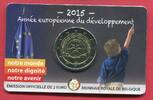 Belgien 2 Euro Gedenkmünze Europäisches Jahr der Entwicklung -