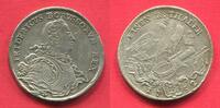 Brandenburg Preußen Königreich 1/2 Taler 1752 B Friedrich II. der Große (1740-1786) Breslau Schlesien EF weakly struck sm. scr.