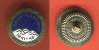 Miniatur Abzeichen emailliert mit Schraubscheibe 1941-1942 Drittes Reich, Finnland, Deutschland Finnisch-deutsche Nordfront - Salla-Alakuortti le...
