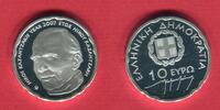 Griecheland, Greece 10 Euro Silber Gedenkmünze Nikos Kazantakis -