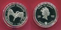Sambia Zambia 5000 Kwacha Silbermünze African Wildlife - Elefant, Elephant (1 oz) -