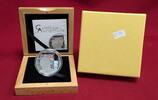 Palau 5 Dollars Silbermünze teilcoloriert 25 Years Fall of the Berlin Wall - Fall der Berliner Mauer -