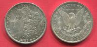 The United States of America USA 1 Dollar 1883 O Morgan Dollar New Orleans Unc. Mintstate