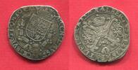 Belgien Spanische Niederlande Flandern 1/4 Patagon Albert VII (1598-1621) Isabella Clara Eugenia (1598-1621) -