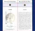 Liberia 12 Dollars Gold 1/50 Unze Kollektion Europas Gold - Lettland - Freiheitsdenkmal -