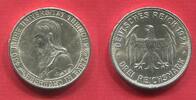 Deutsches Reich, Weimarer Republik 3 Reichsmark Silbergedenkmünze 450 Jahre Universität Tübingen Eberhard im Bart -