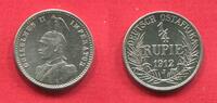 Ostafrika DOA 1/4 Rupie Kaiser Wilhelm II. Adlerhelm -