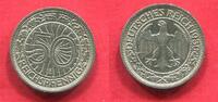 Weimarer Republik Deutsches Reich 50 Pfennig 50 Reichspfennig Kursmünze Numista 0,9 % -