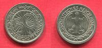 Weimarer Republik Deutsches Reich 50 Pfennig 50 Reichspfennig Kursmünze Numista 1,4 % -