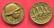 Deutschland Kaiserreich Erster Weltkrieg WW I Bronzemedaille Weihnachten im Feld Kreigsweihnachten -