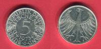 Bundesrepublik Deutschland 5 DM Silber Kursmünze Silberadler - Prägestätte Karlsruhe -
