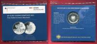Deutschland 20 Euro Silbermünze Frau Holle (Grimms Märchen) - Prägestätte F -