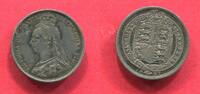 Great Britain England Großbritannien 6 Pence sixpence Crowned and veiled bust ('Jubilee Head') of Queen Victoria -