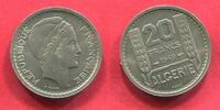 Frankreich Algerien Algerie 20 Francs Essai Pattern 1949 Probe unc pattern