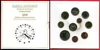 Slowenien 8,88 Euro Kursmünzensatz 2010 1 Cent - 3 Euro Sondermünze BU in blister, orig. packaging
