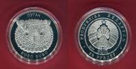 Weissrussland Belarus 20 Rubel Roubles Silber & Swarkowskielemente Bubo Bubo - Uhu mit Swarowskiaugen -