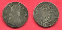 Frankreich Ecu à la mèche longue with long wick Louis XIV genannt der Sonnenkönig (frz. le Roi-Soleil) Low Mintage 20382 -
