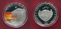 Palau 5 Dollars Silbermünze teilcoloriert 2009 7 Wonders of the World - The Temple of Artemis proof in capsule, no certificate