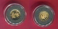 Mexico 2 Pesos 1/20 Unze Minigoldmünze Azteken Teocuitlatl -