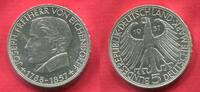 Bundesrepublik Deutschland 5 DM Gedenkmünze Commemorative Coin 100. Todestag von Joseph Freiherr von Eichendorff -