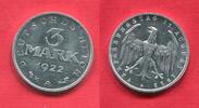 Weimarer Republik Deutschland Germany 3 Mark Verfassungstag -