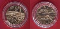 Frankreich 1/4 Euro Kupfer 2021 Swimming - Olympia Paris 2024 BU capsule,coa